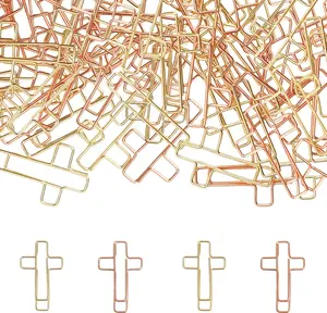 60 count Cross Paper Clips  Bookmark Rose  Paper Clips Book Marks for Bibles Study Supplies  Study Kit Mr Pen Bibles Tabs Cute Binder Clip Christian Accessories Christian Gifts for Women