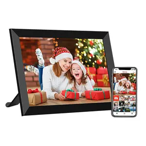 Capture Memories in Style: FRAMEO 10.1 Inch Smart WiFi Digital Photo Frame Decor