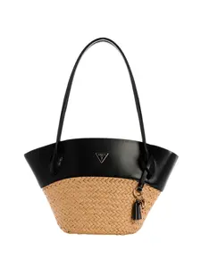 GUESS Female Venere Large Woven Tote