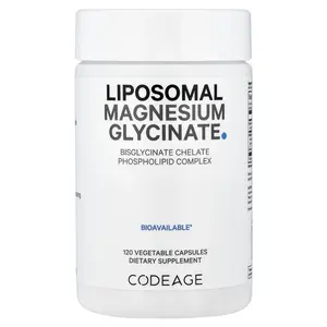 Codeage Liposomal Magnesium Glycinate, 120 Vegetable Capsules