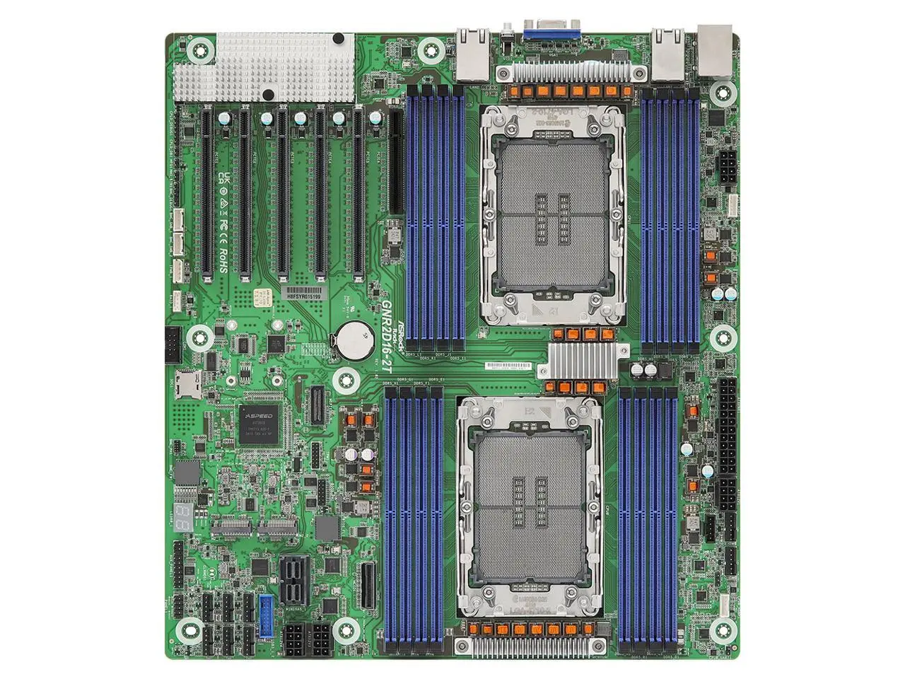 AsRock Rack GNR2D16-2T EEB Server Motherboard AsRock Rack GNR2D16-2T EEB Server Motherboard