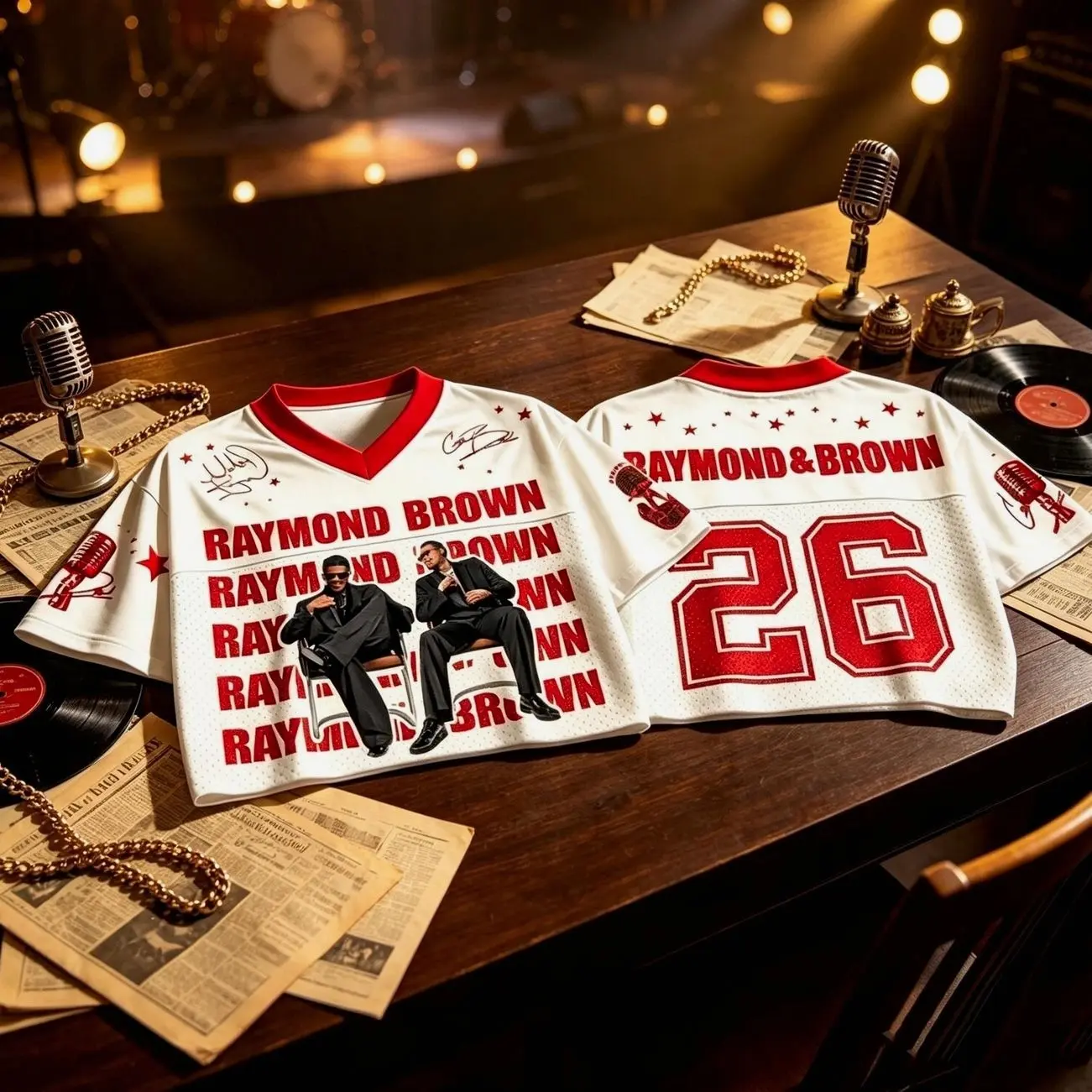 Custom R&B Tour Croptop Jersey, Personalized Concert Jersey Shirt, Personalized 26 Number Jersey, Gift For Hip Hop Fans UWZ
