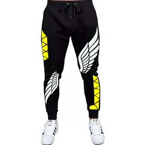 Angelical Free Fire Sweatpants, Design For Fans Game Cosplay Gift, Yellow Graphic