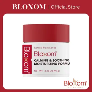 Bloxom Cooling Recovery Gel Mask 100ml - Instant Relief & Long-Lasting Hydration for Redness Sensitive Skin with 11-Herb Complex & Hyaluronic Acid