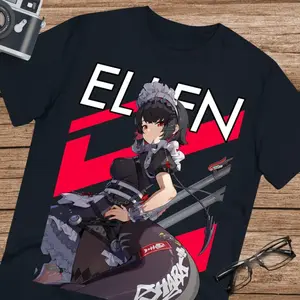 Zenless Zone Zero Video Game T-Shirt & Sweatshirt, Ellen Joe Waifu Graphic Tee, Vintage Oversized Unisex Streetwear, Gift for Men Women Gamer