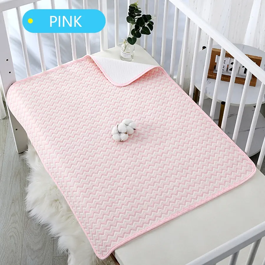Baby diaper pad Pure cotton washable waterproof breathable newborn baby diaper pad Infant care pad menstrual pad Cradle Sheets Fitted Bassinet Sheets Fitted Crib Sheets Nursery Bassinet Sheets Rectangle