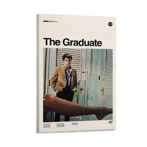 He Graduate Canvas Poster Poster Canvas Wall Art For Bedroom Decor Bar Office Room Decor Gift