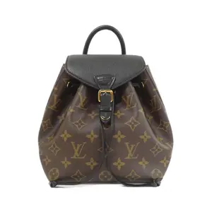Pre-owned Louis Vuitton Canvas Tote Bags Montsouris BB Monogram Backpack