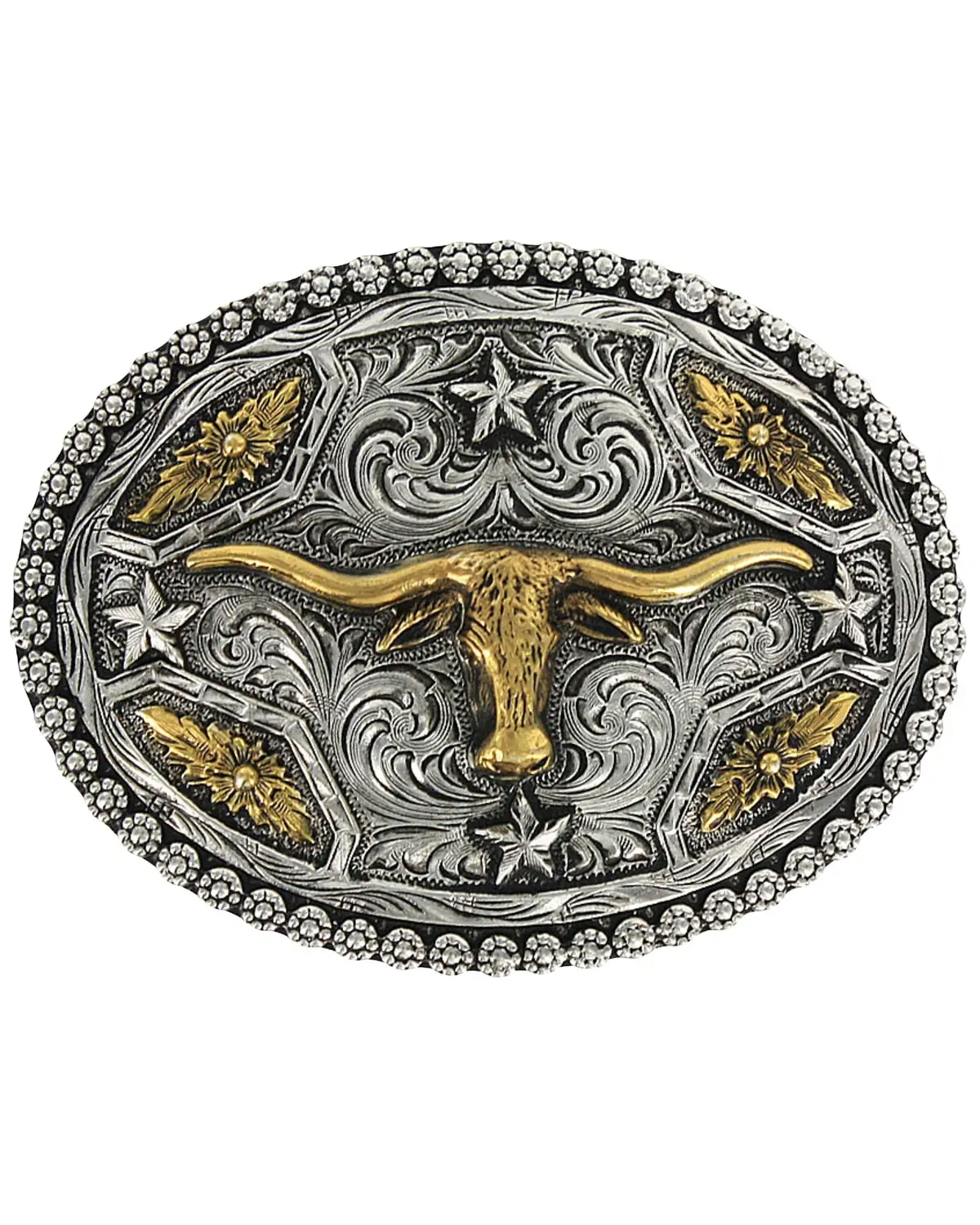 Cody James Men's Men'S Oval Longhorn Belt Buckle - 514
