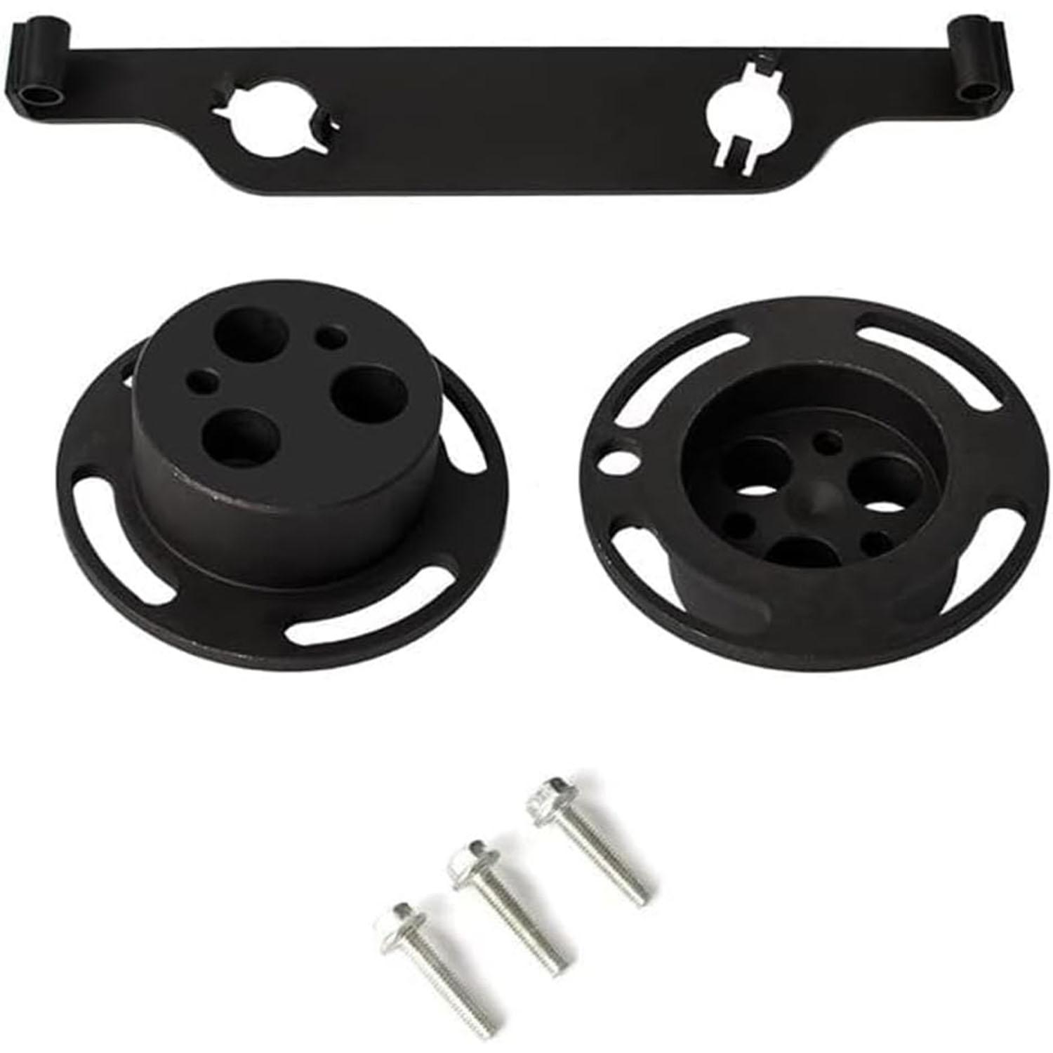 ZKTOOL EN-48953 Heavy Duty Industrial Steel Camshaft Actuator Locking Timing Tool & Water Pump Sprocket Retainer Kit - 1 Kit Perfect Fit for GM Vehicles, Automotive Maintenance, Car Automotive, Engine Repair Tools (2.0L 2.4L Ecotec Engines)