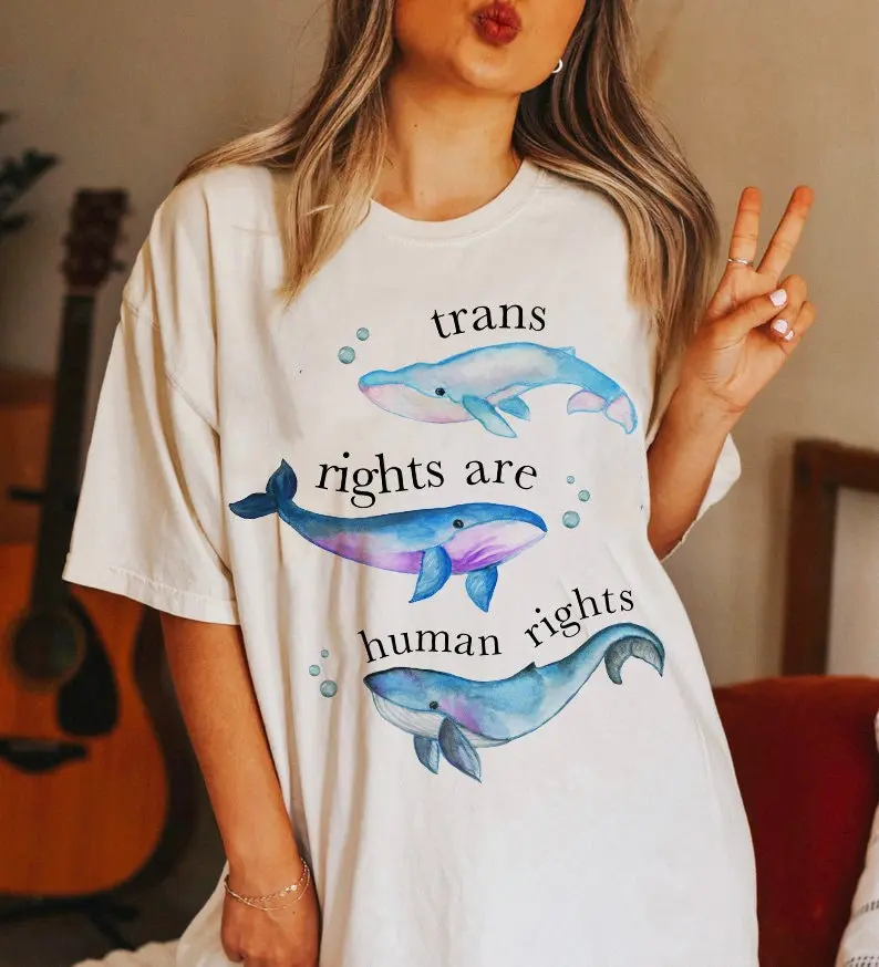 Trans Rights Are Human Rights Shirt Trans Lives Matter Protect Trans Kids Trans Youth Subtle Trans Pride Trans Ally Mtf Trans