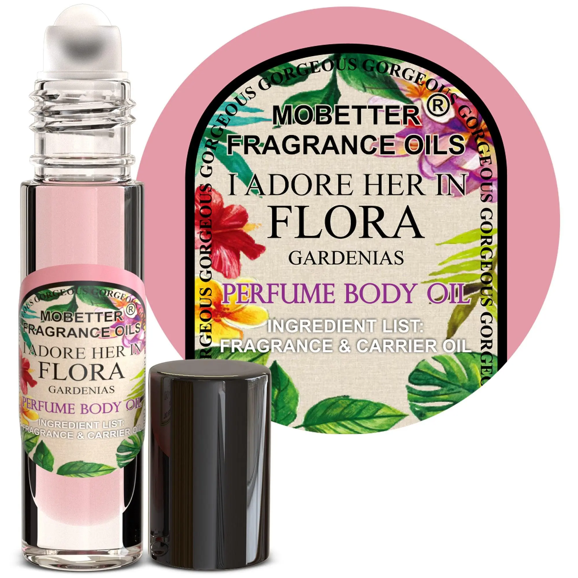MOBETTER FRAGRANCE OILS I Adore Her In Flora Gardenias Perfume Women Body Oil