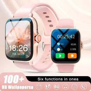 1.83-Inch Smartwatch, Wireless Calling & Dialing, Multi-Sport Modes, Call & Message Alerts, Compatible with iOS & Android