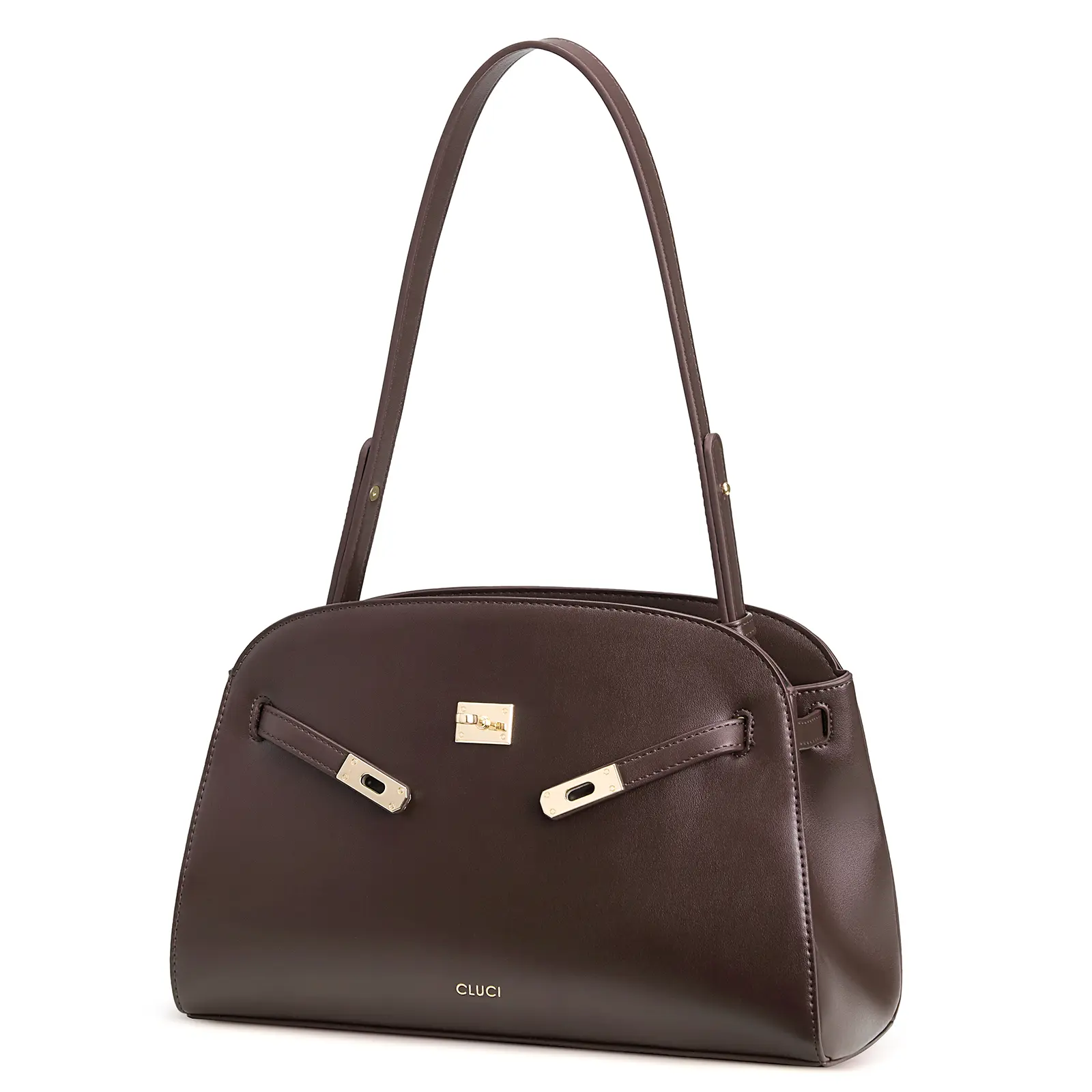 CLUCI BackToSchool Luxury Purses for Women, Water Repellent Shoulder Handbags with 2 Adjustable Straps, Vegan Leather Crossbody Bag