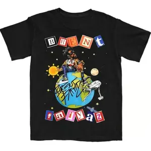 Hot Brent Faiyaz Concert Shirt Gift Family Black All Size Tee