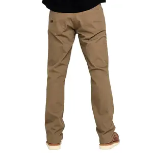 Ariat Men's Khaki Rebar M4 Made Tough Durastretch Straight Leg Work Pants - 10030239