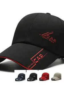 ning Hiking Daily Wear,  AvailablSport Style Curved Brim Baseball Cap, Adjustable Sun Protection Hat, Breathable Casual Outdoor Cap for Rune wild