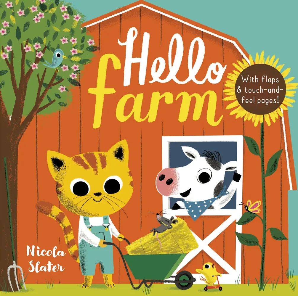 USED Book - Hello Farm by Slater, Nicola (Board book) - english