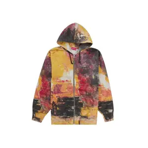 Supreme Men's Fire Zip Up Hooded Sweatshirt Multicolor, from StockX