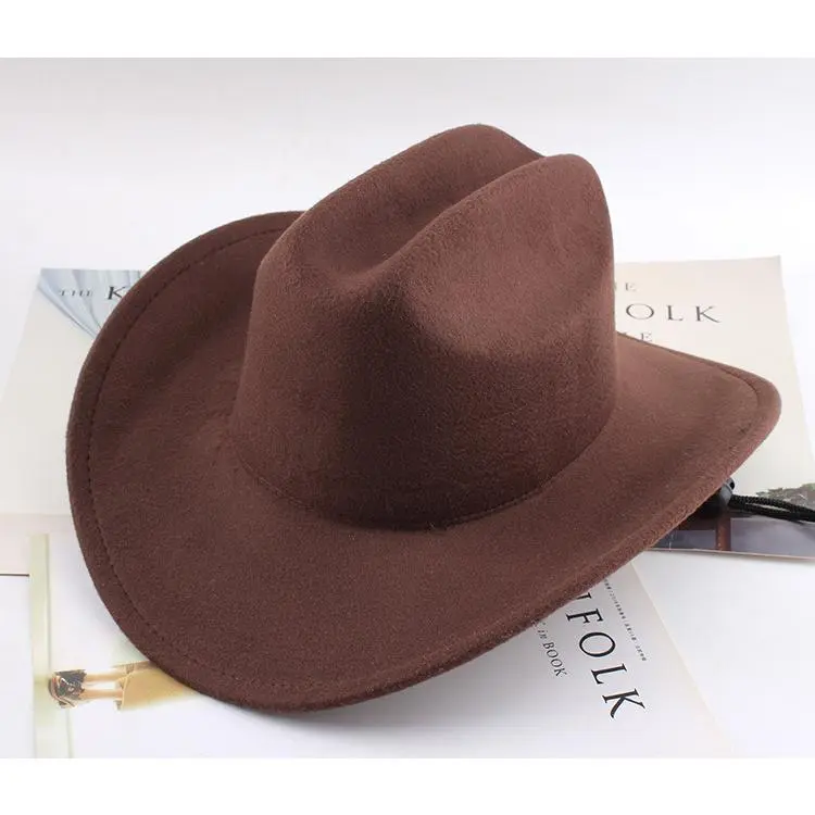 Felt with a curved edge   coffee