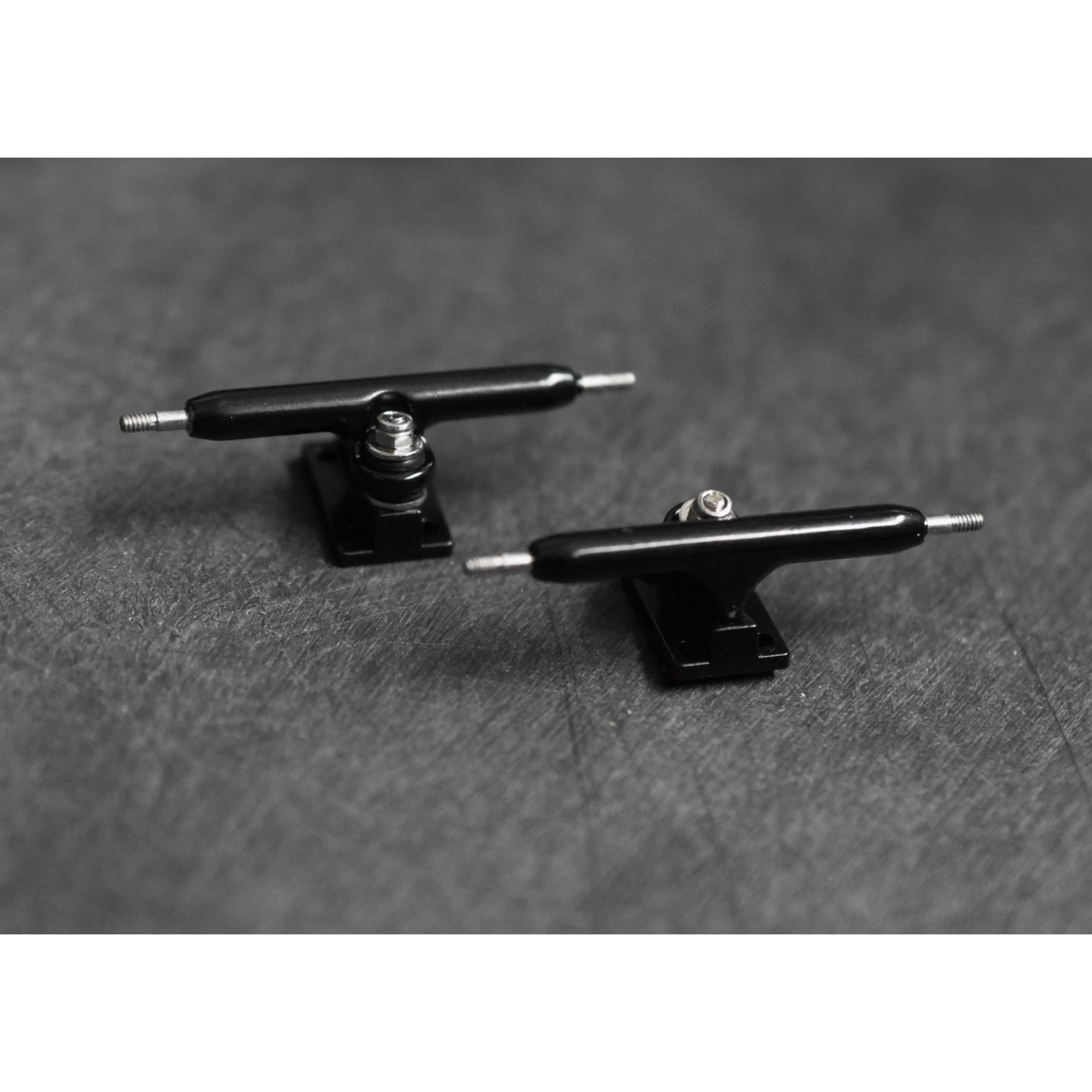36mm Prodigy Gen2 Pro Fingerboard Trucks - Midnight Black Colorway - Includes Pro Duro Bubble Bushings