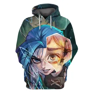 Cyberpunk Jinx Gaming Hoodie Edition 4 Performance Streetwear