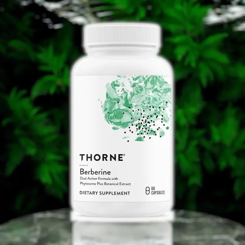 Thorne Berberine - Botanical Supplement - 60 Capsules - Healthcare Supplement