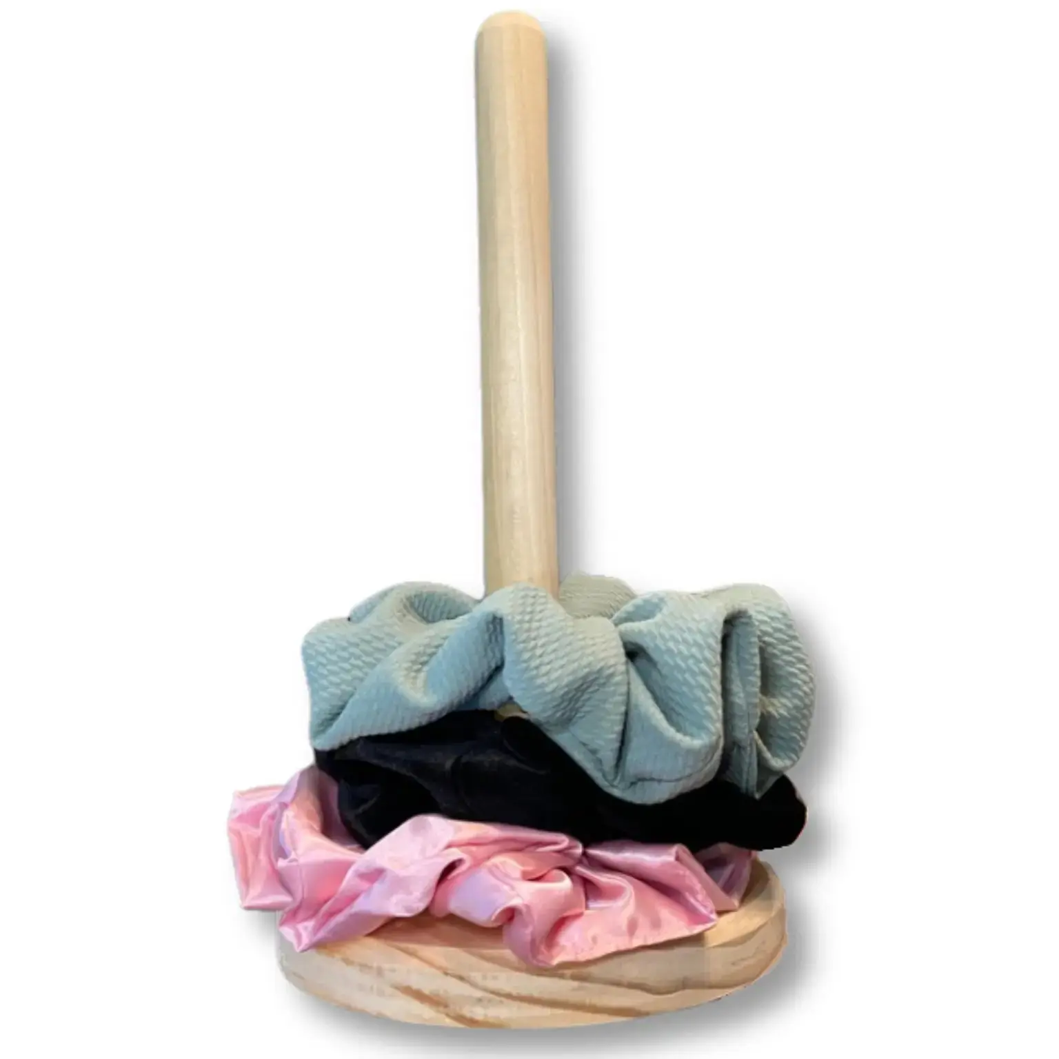 Giant Wooden Scrunchie Holder