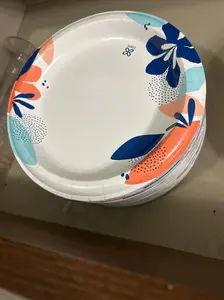 90 Count 8.5 Inch 2X Stronger Microwave-Safe Medium Paper Plates