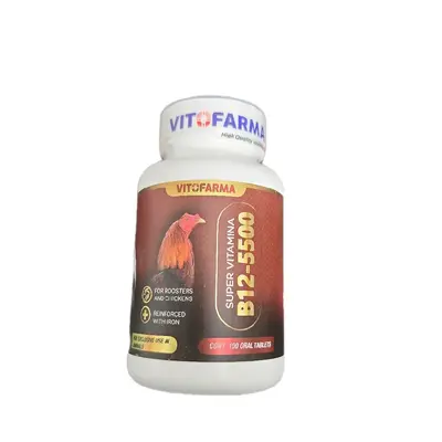 super b12 5500 con hierro l carnitina booster for rooster Vitamina B12 5500 Para Gallos