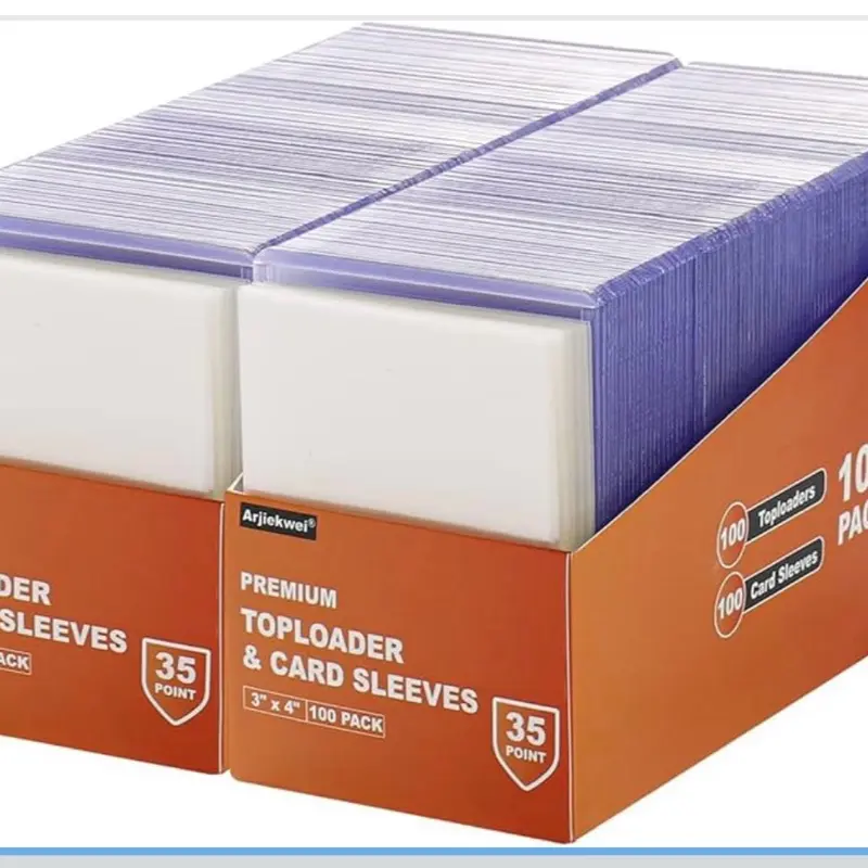 where to buy baseball card sleeves Amazon.com: 6 Pcs Clear Graded Card Sleeves main image 0