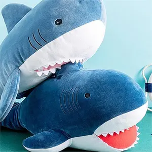 [Holiday Special] Sea Sparkle - Sharkie Plush Toy from the Deep Blue, Soft and Cuddly Ocean-Themed Stuffed Animal Marine Life Gift