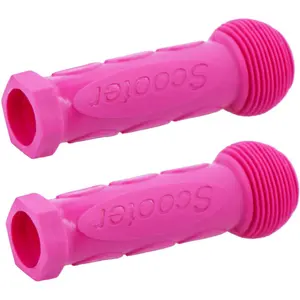 Kids Scooter Handle Grips Replacement Handlebars for 2/3/4 Wheels Child Kick Scooters Bike Rocking Car Push Cart, 9 Color Available, 2-Pack