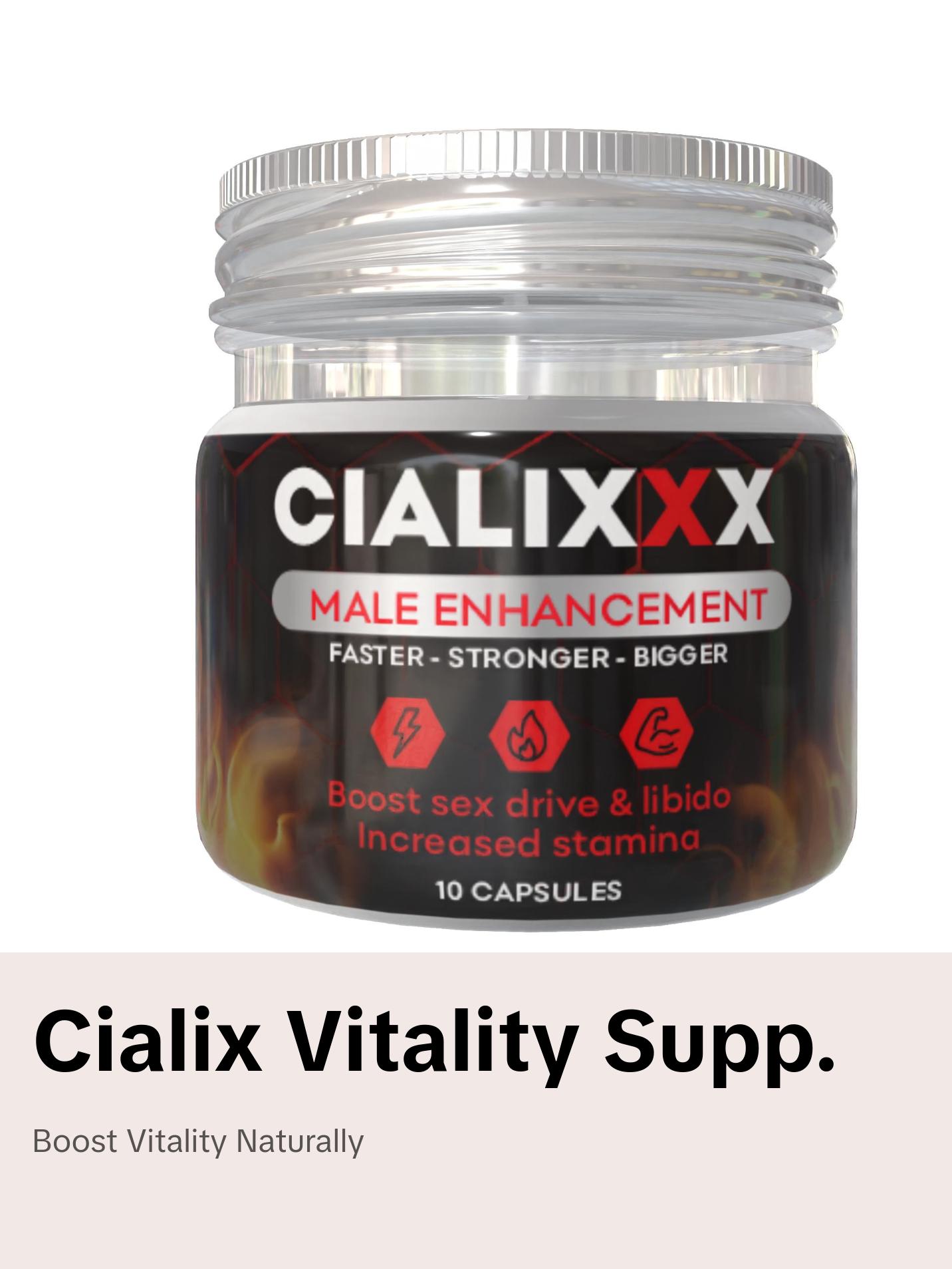 CIALIX – Advanced Vitality & Wellness Formula