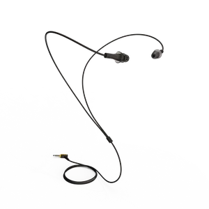 Elgin Ruckus Black Earplug Earbuds | OSHA Compliant Noise Reduction in-Ear Headphones: Isolating Ear Plug Earphones