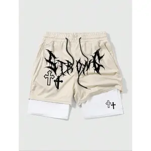 High-performance men’s shorts, double-layer summer beach pants, fitness training and sportswear, basketball gym shorts, comfortable and stylish Luffy Elbaf set GARMENTARY