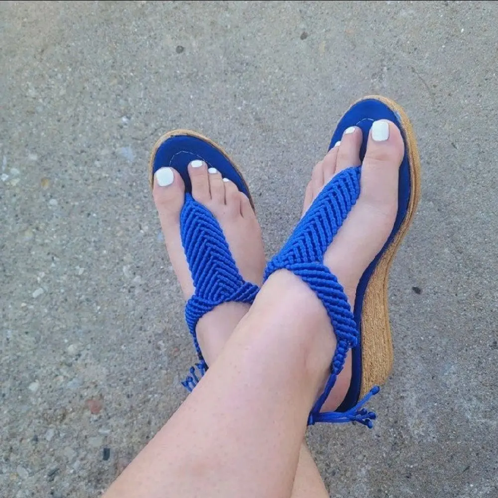 Handmade Macrame Sandals -