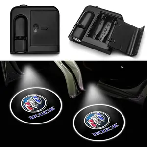 Wireless Car LED Light, Welcome Laser Projector with Buick Logo Shadow, Automotive Accessories, Car Light Embellishments, Easy Installation, Enhance Your Driving Experience