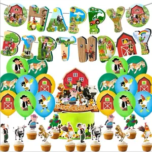 La Granja Zenon 30pcs Stylish Birthday Party Decorations Set Ornaments for Festive Atmosphere & Special Occasions