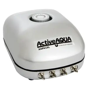 Hydrofarm Active Aqua AAPA15L 6W 240 GPH Hydroponic Aquarium 4 Outlet Air Pump Hydrofarm Active Aqua AAPA15L 6W 240 GPH Hydroponic Aquarium 4 Outlet Air Pump