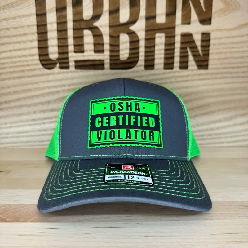 Hi Vis Green with Neon Green Patch