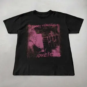 My Bloody Valentine Loveless T-shirt, 90s shoegaze band tee, Cute shirts, 90s retro graphic tee, Y2K Graphic tees, Loveless tee, Unisex