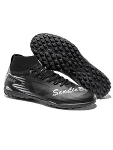 Unisex Professional Ag Soccer Cleats, Outdoor Sport Football Boots, High-Top Artificial Grass Shoes, Lightweight & Comfortable