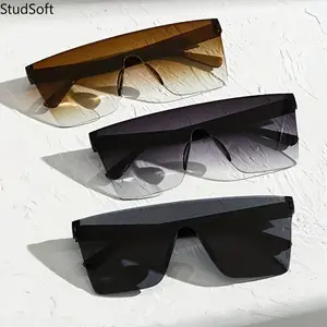 Men's Polarized Sunglasses (3pcs) - Unisex Fit, Full Rim, Sleek Rectangular Wrap-Around, Polycarbonate Frame & Lens, Glare-Reducing Trendy Sports Eyewear for Everyday & Summer Use, Sunglasses Sports Eyewear