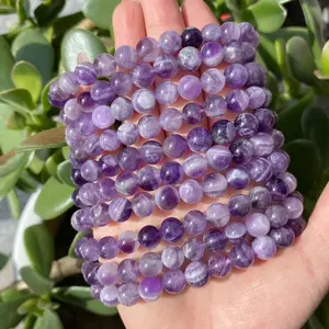 Dream Amethyst Natural Crystals Bracelets