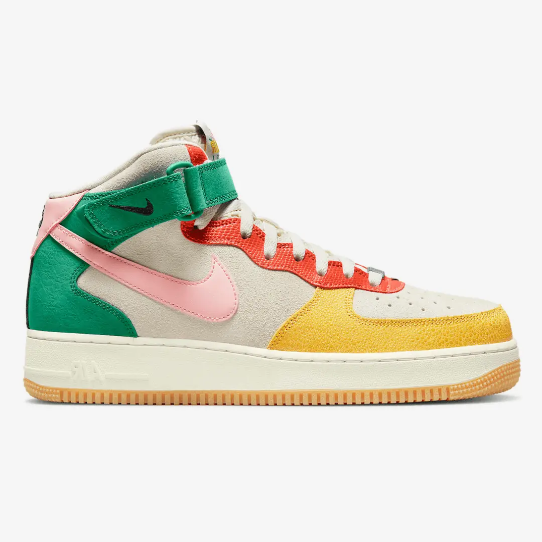 Nike Air Force 1 Mid NH Vivid Sulfur Rush Orange