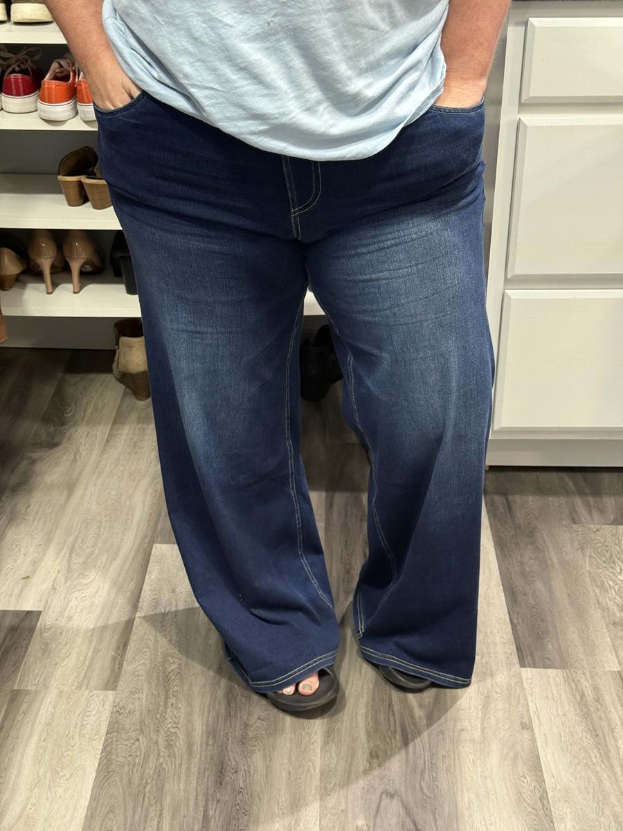 Item: Bright Blue Denim, regular, L(12 - 14)