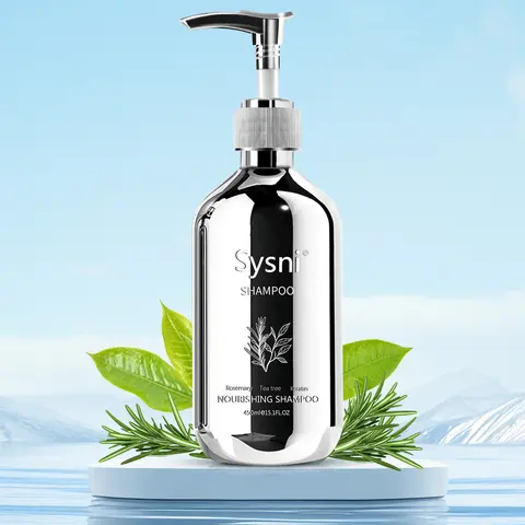 Sysni Organic Rosemary & Tea Tree Keratin Biotin Haircare Shampoo - Alcohol-Free Natural Extract Hair Growth, Anti-Hair Fall, Anti-Dandruff, Fortifying, Damage Repair, Deep Cleaning for Oily Scalp, Soothes Dry Itchiness