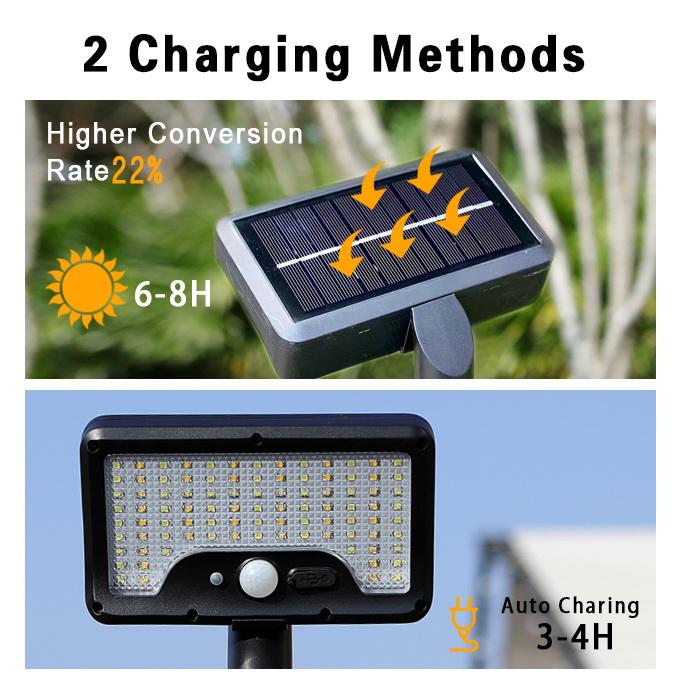 EISSLOLY Clip-on solar outdoor light,available in warm,white,and natural light colors,includes remote control and motion sensor,92 LED beads, portable solar fence light,outdoor solar street light,suitable for outdoor use,courtyard,garden,fence and camping EISSLOLY Clip-on solar outdoor light,available in warm,white,and natural light colors,includes remote control and motion sensor,92 LED beads, portable solar fence light,outdoor solar street light,suitable for outdoor use,courtyard,garden,fence and camping