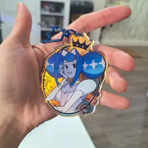 Knight of Guinevere Acrylic Rainbow keychain